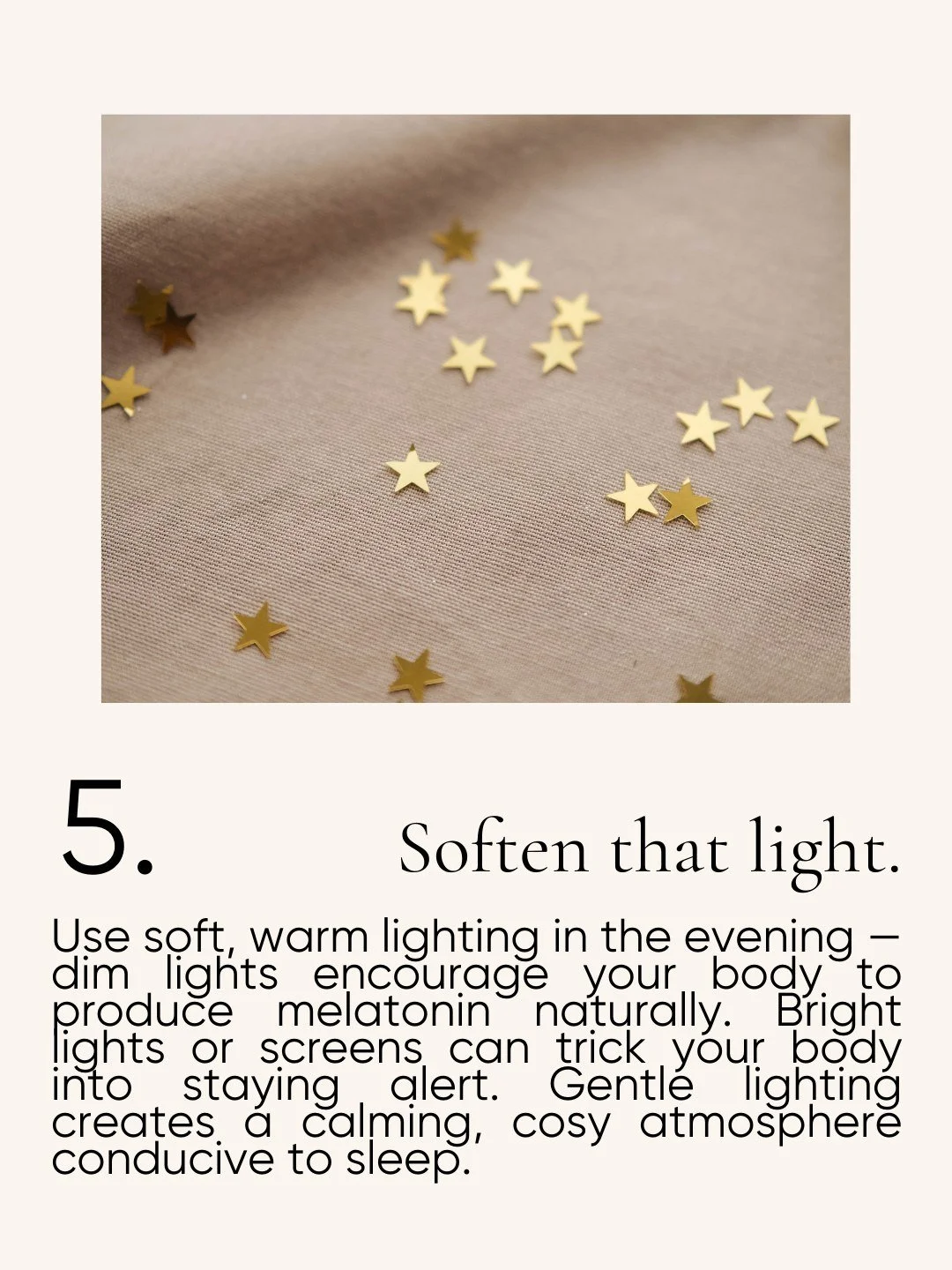 Winter sleeping tips... no. 5 ❄️

Lighting sets the mood for sleep.
Soft, warm lamps in the evening help your body naturally wind down 🕯️

#MalaBeds #Sleep #SleepInspo #Bedding #HomeDecor