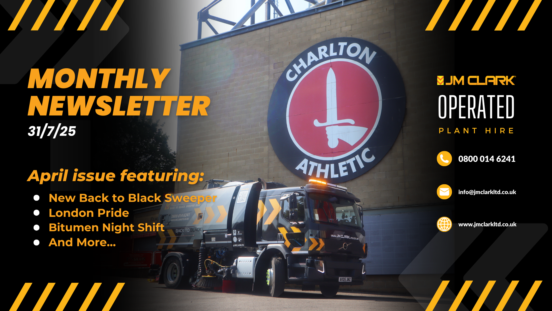 PRIDE of London: JM Clark Monthly Newsletter - July ‘25