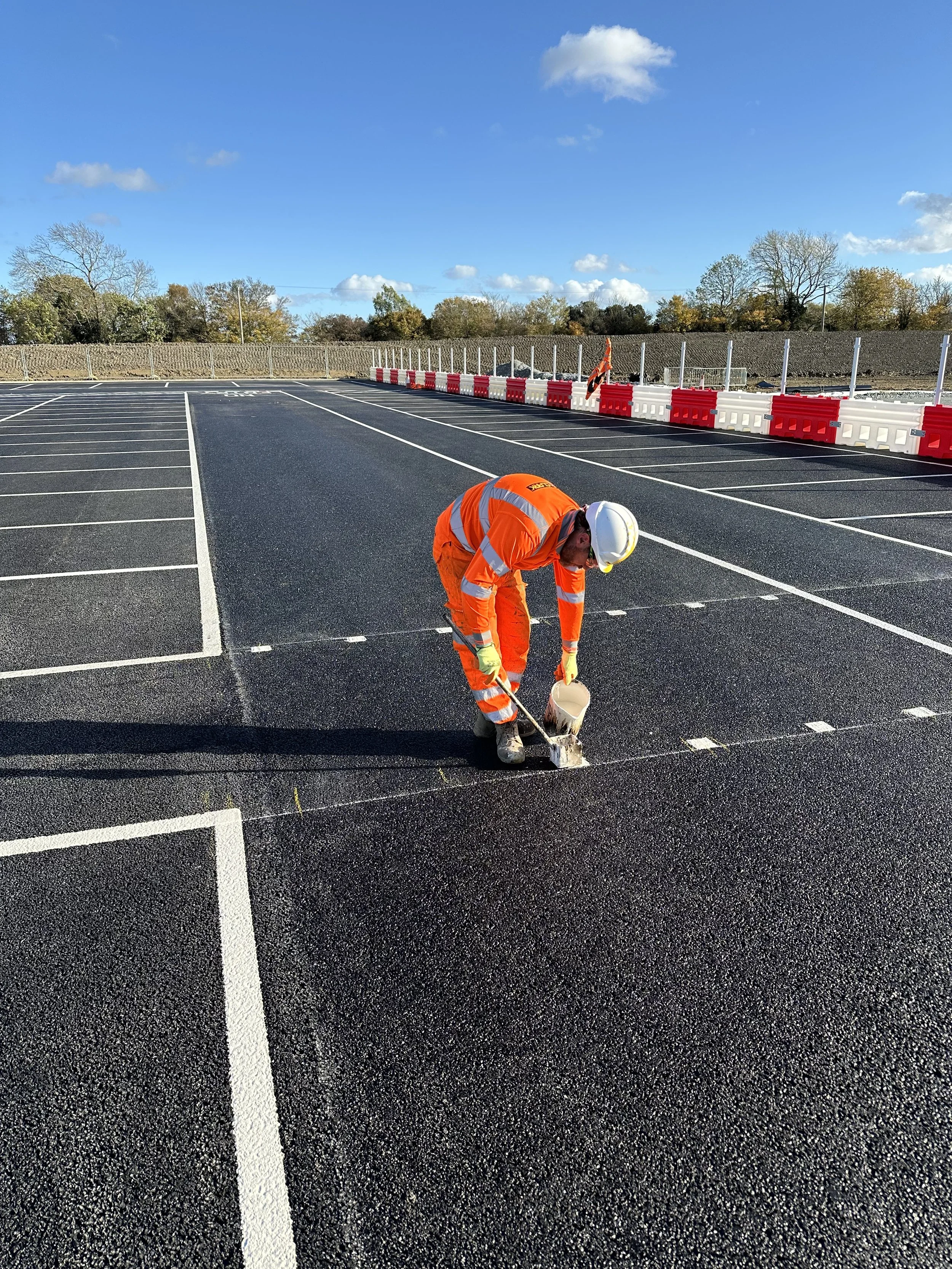 Professional Line Marking Services for safer, more organised spaces
