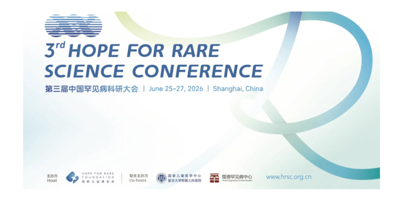 3rd Hope for Rare Science Conference (HRSC) 2026