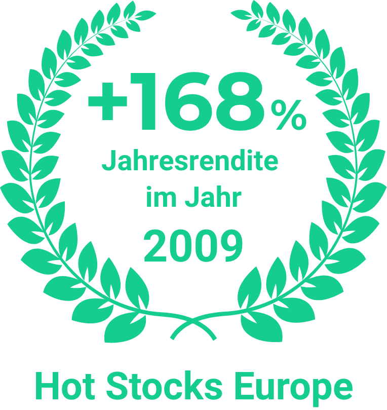 2009: +168%