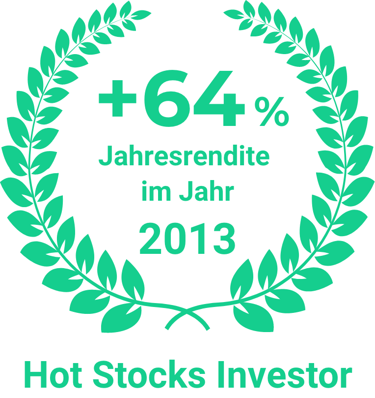 2013: +64%
