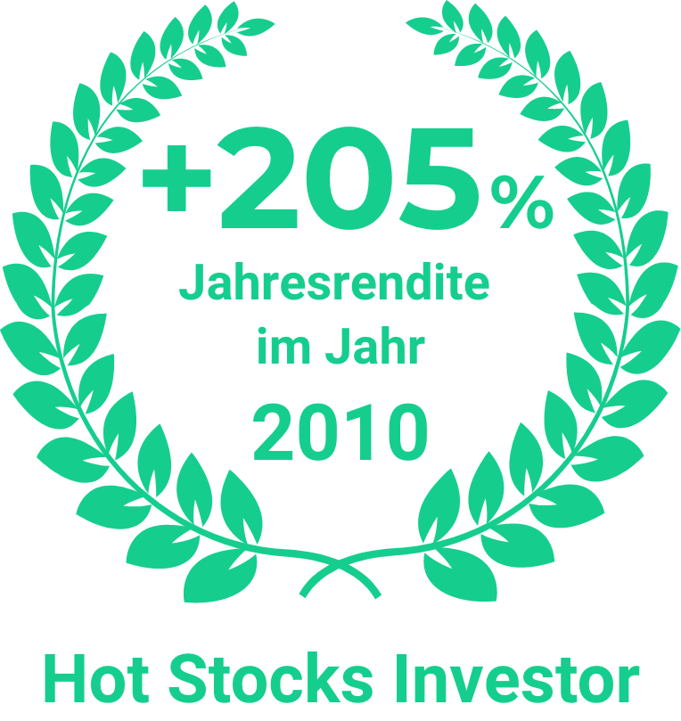 2010: +205%