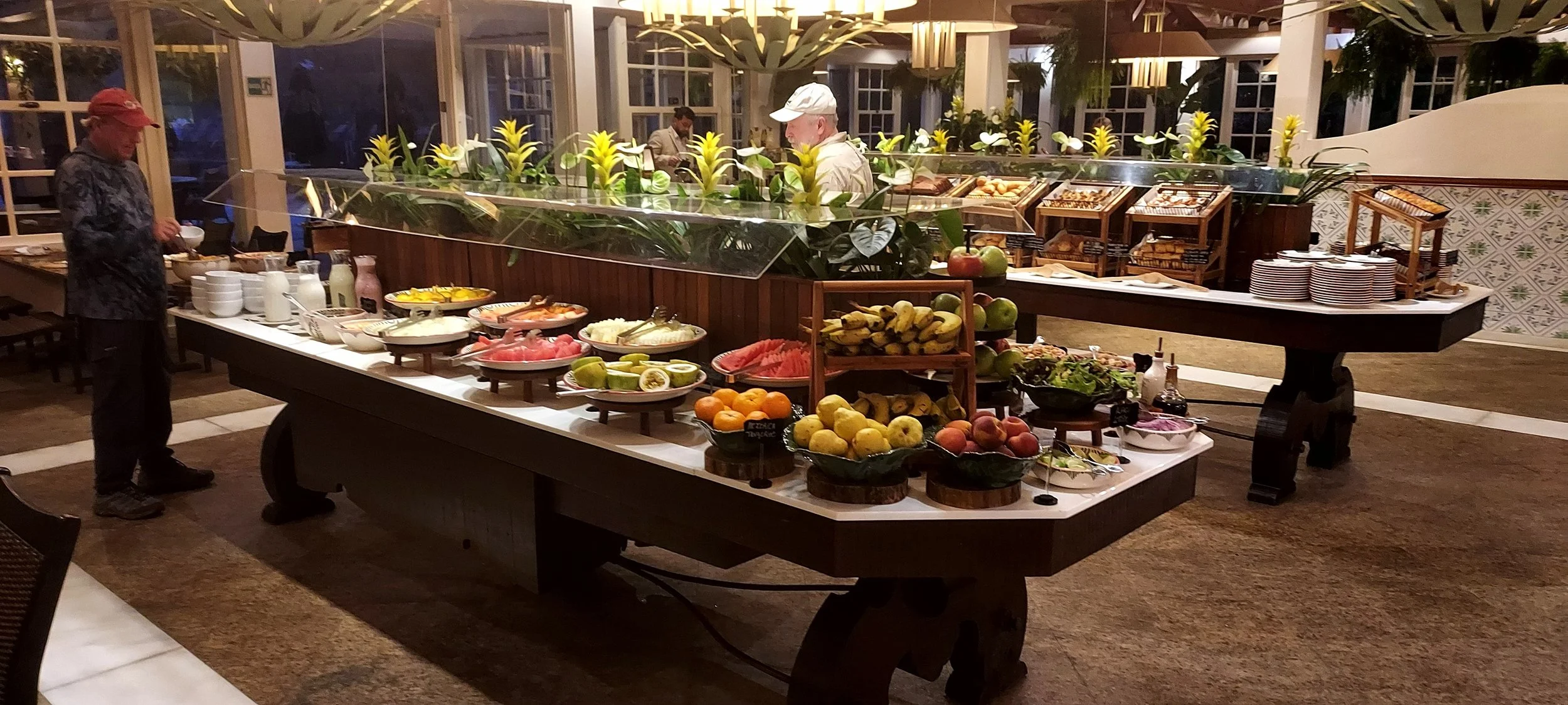 The Hotel Cataratas buffet is always a treat