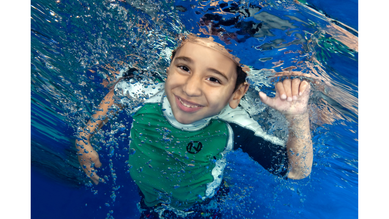 What Confidence in the Water Looks Like for a Child