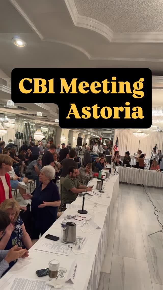 Tonight CB1 Meeting #astoria