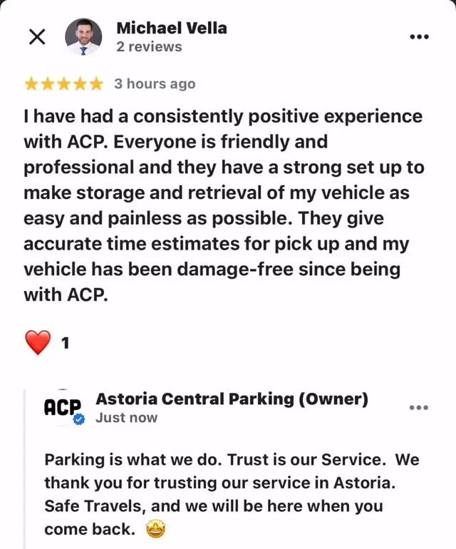 Parking is what we do. Trust is our Service. And we do that with 1 🅿️ Space at a Time. Come visit us, we know you have some where to be. Let's help you get there instead of circling the block #parking #astoria