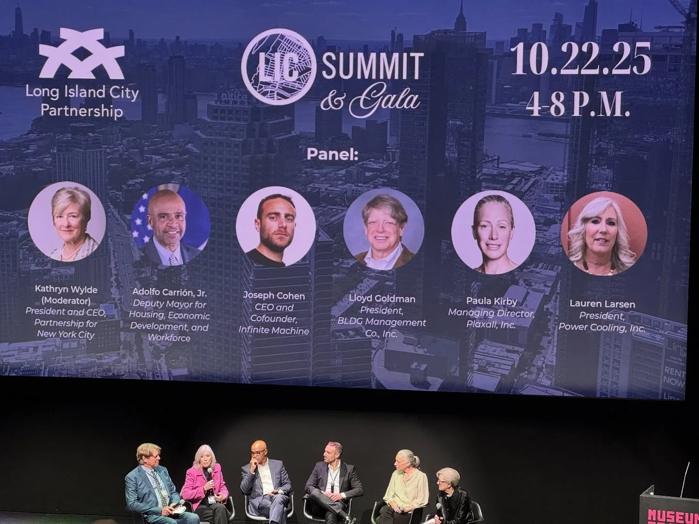 Proud to remain woven into the fabric of Astoria and Long Island City. We're thrilled to partner again for this year's event. We are offering parking for all attendees. Can't wait to hear the panelists discuss LIC's future. Thanks @licqns for having 
