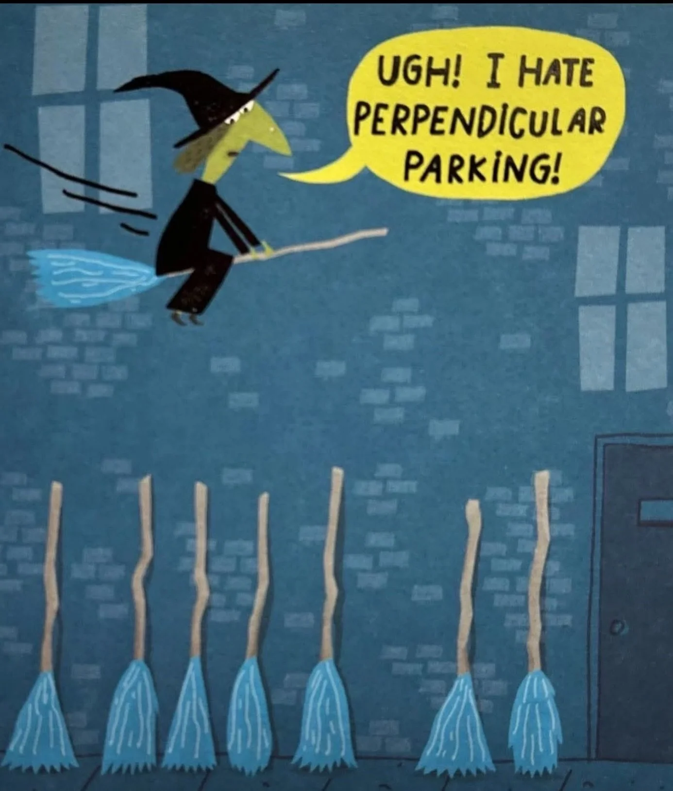 Parking can be a real pain in the broomstick sometimes. Don't you witch you knew a garage that wasn't scary. #parking #holloween