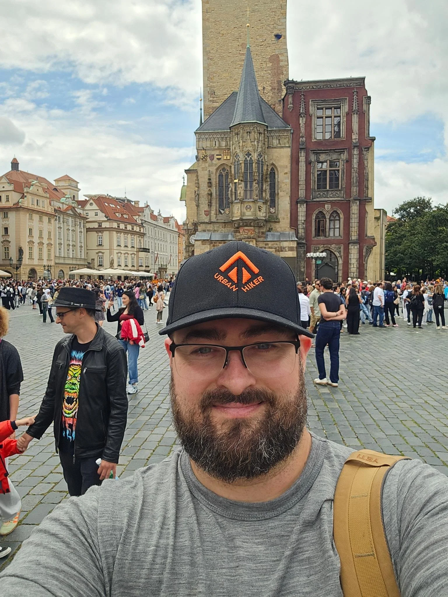 Tim at Old Town Square - Prague, Czechia