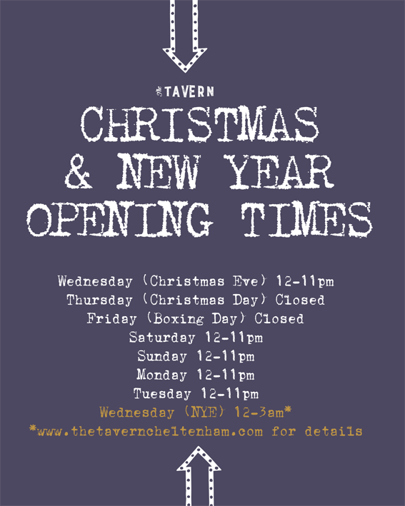 TAV OPENING TIMES!