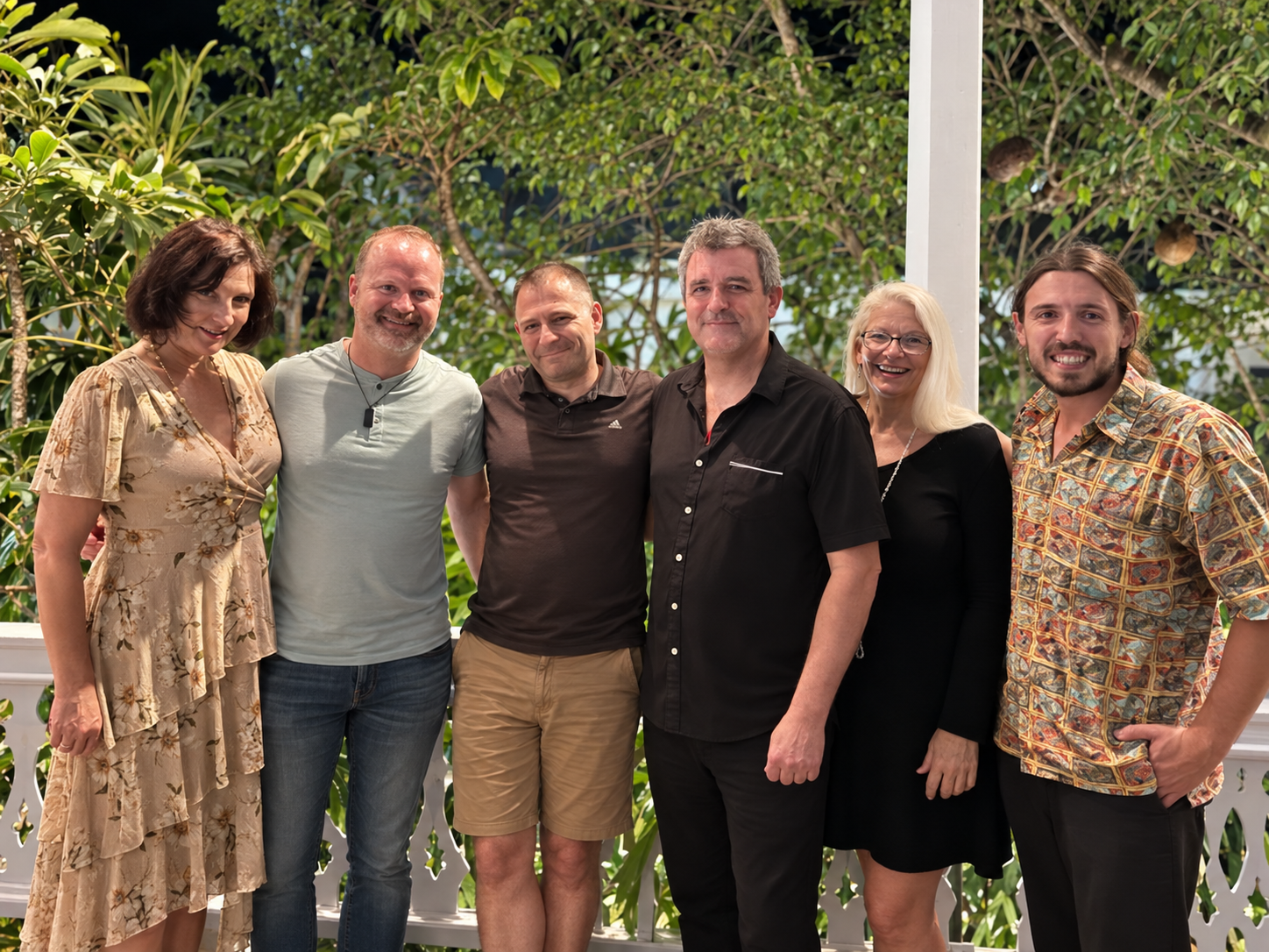 Ghost Key West team gathered together in Key West