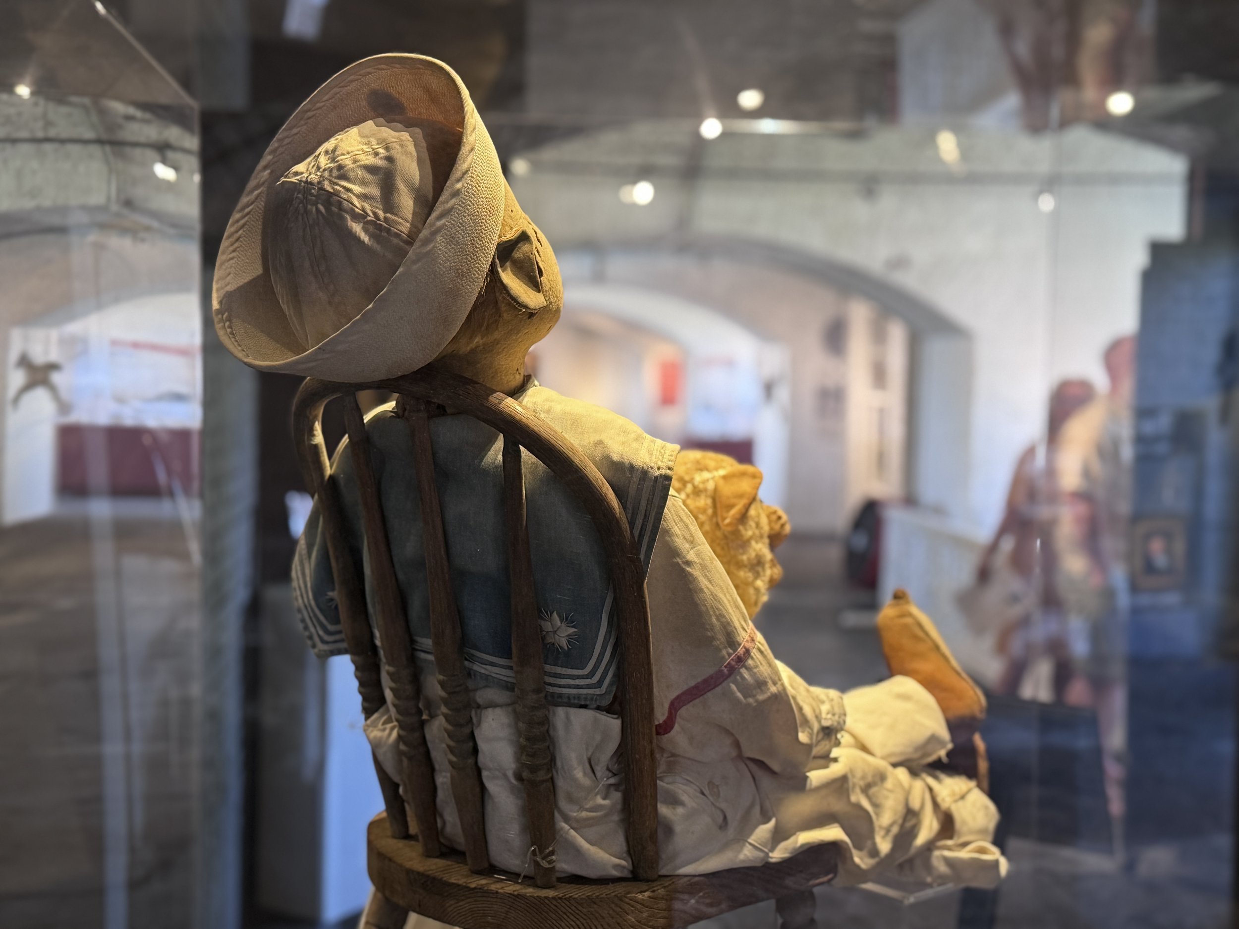 Robert the Doll on display inside Fort East Martello in Key West