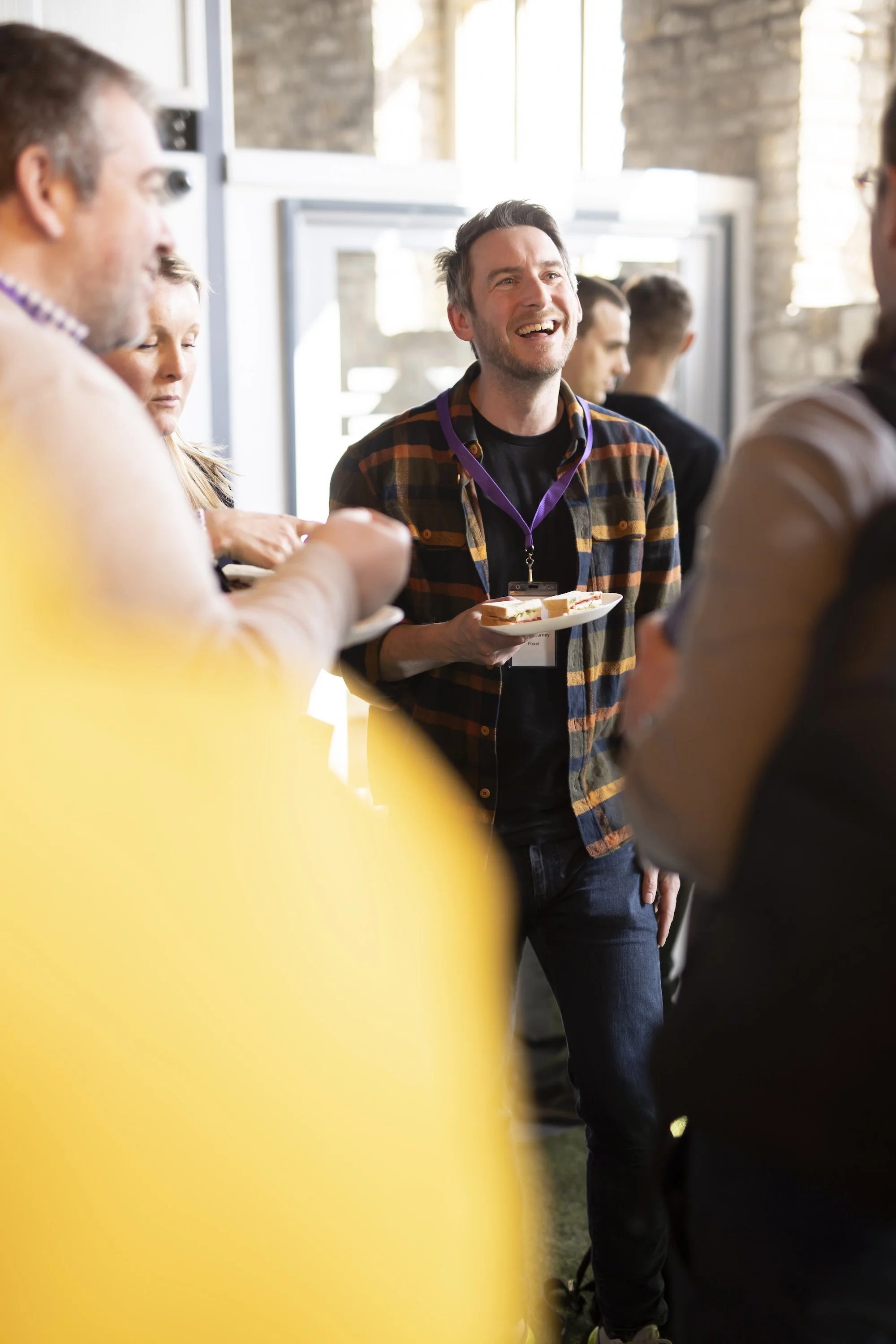 Cyber G&amp;I Bristol Forum - guest smiling