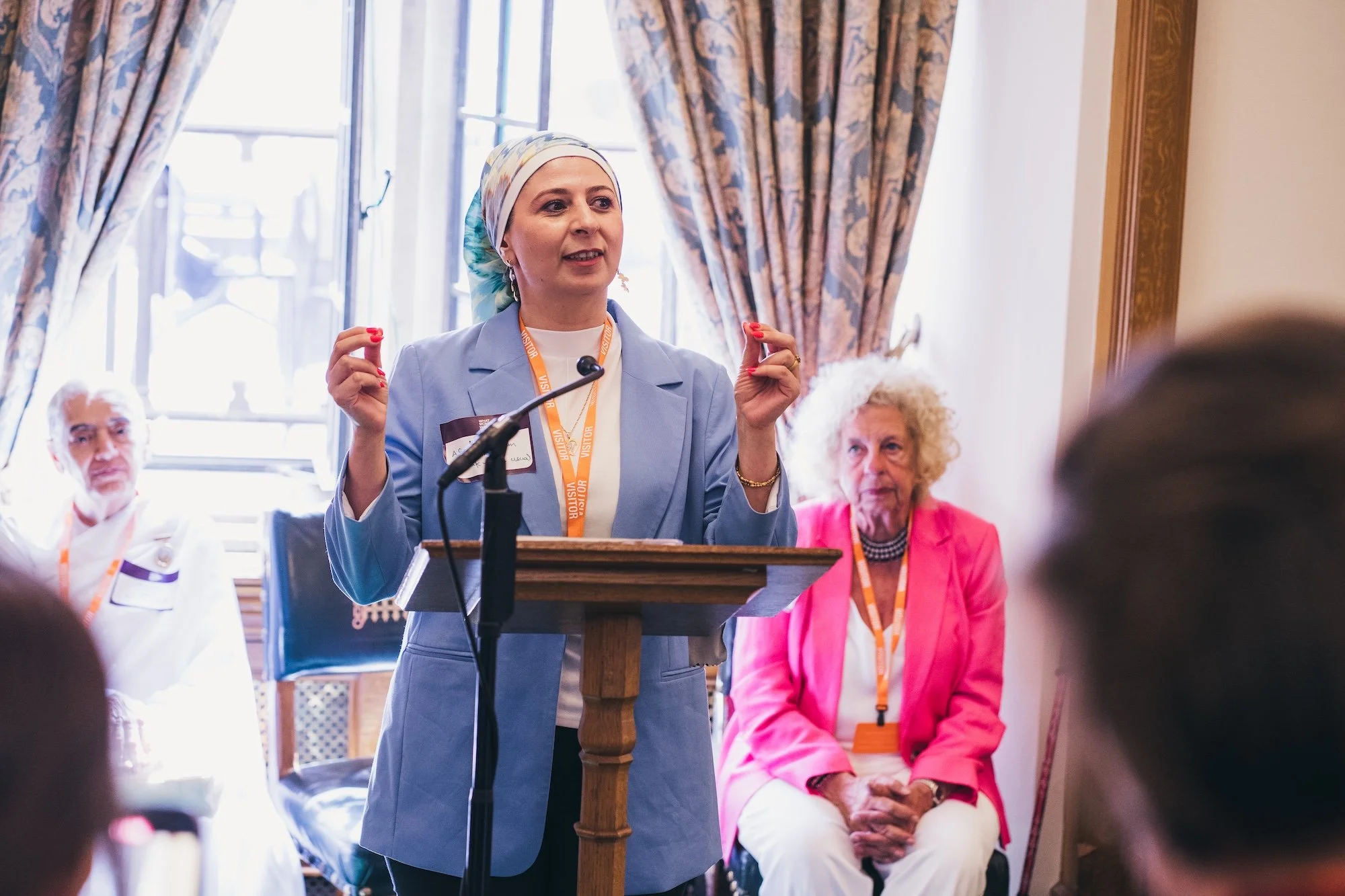 Afra Hashem speaking What Women Want launch.JPG