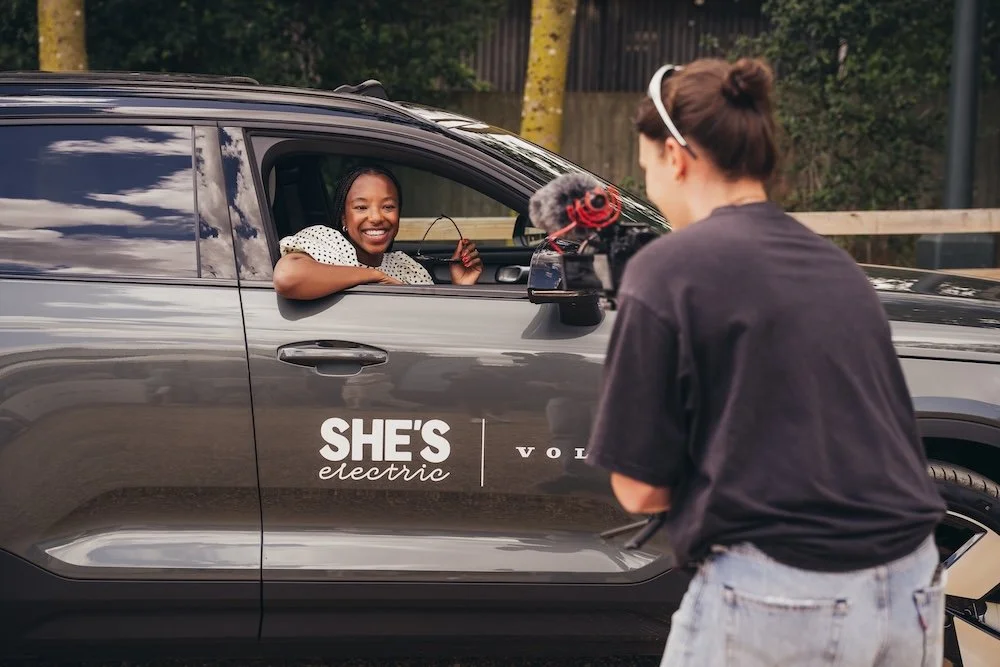 She's Electric x Volvo content capture