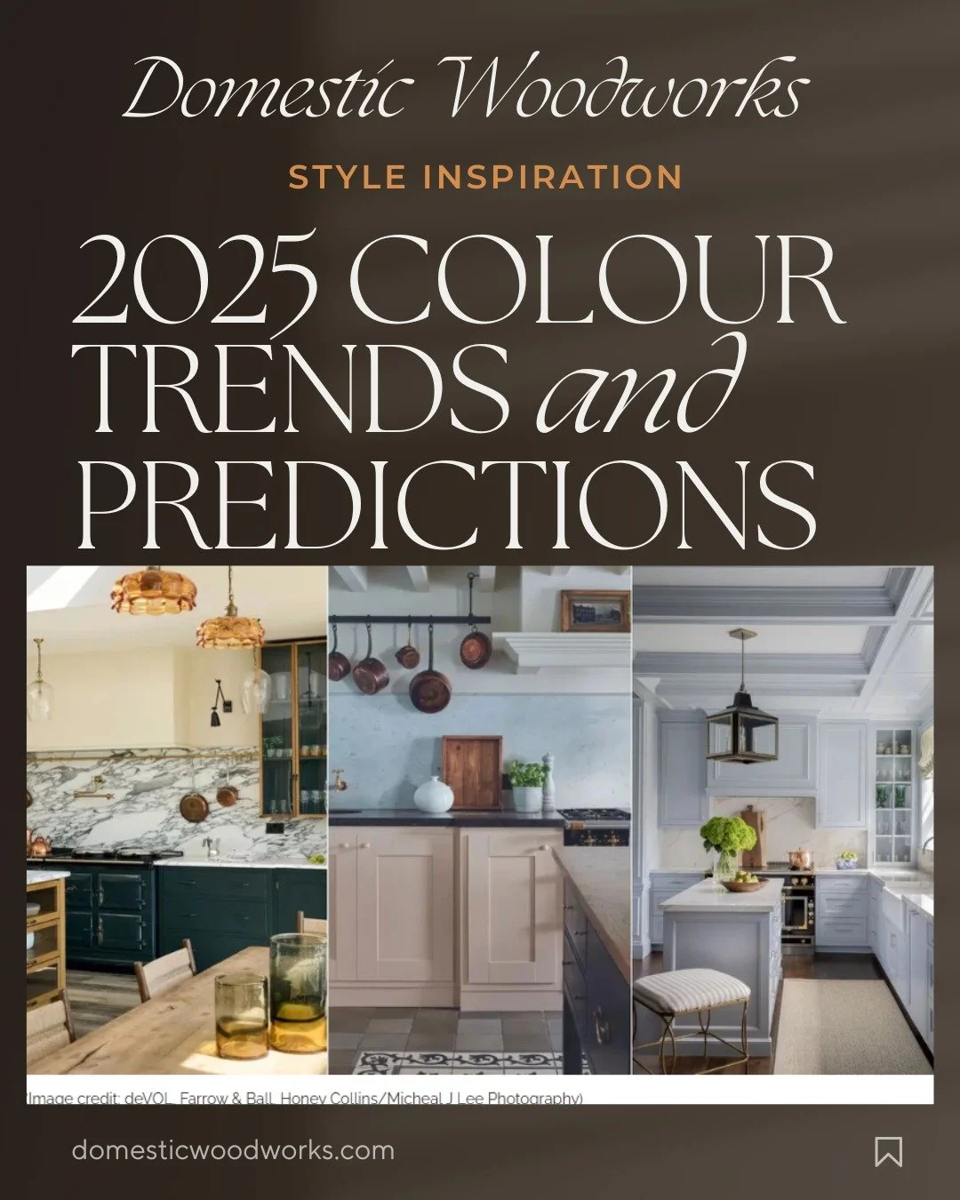That's our peek into 2025's trends for cabinetry colours. Want to collaborate on a kitchen design DM us or visit us at our website below.

#business #2025 #trending #kitchen #wooddesign #luxury #minimalism