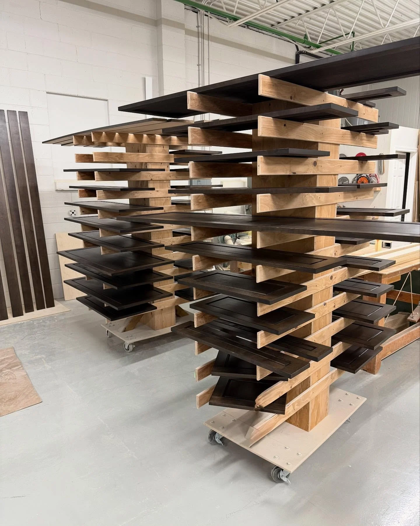 First coat, and it&rsquo;s already speaking volumes.
This new set is coming together beautifully&mdash;rich tone, flawless grain, and that smooth matte finish we love. Only the beginning, but it&rsquo;s already giving luxury in every panel. Stay tune