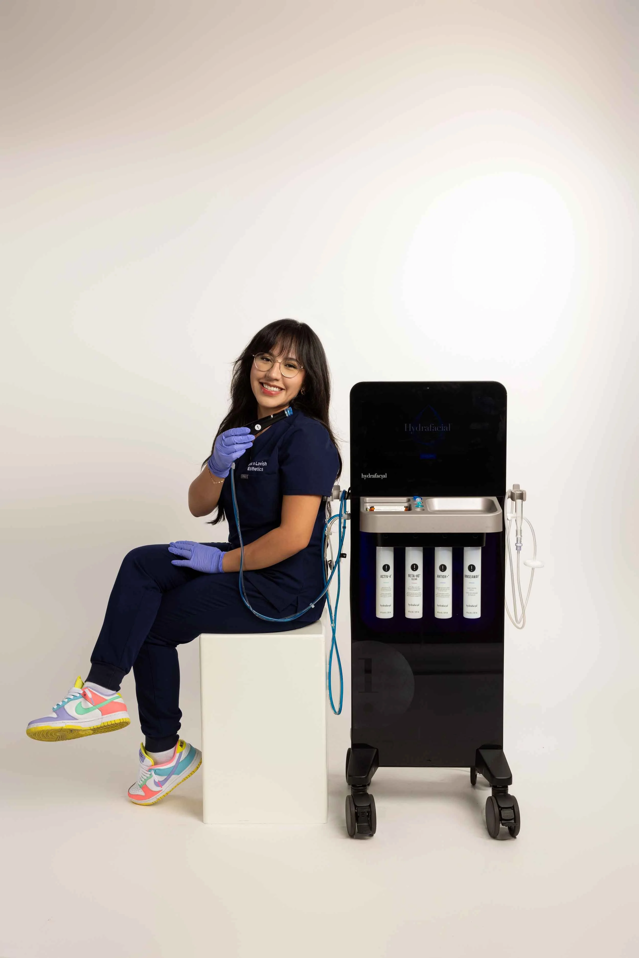 esthetician hydrafacial treatment colorado springs