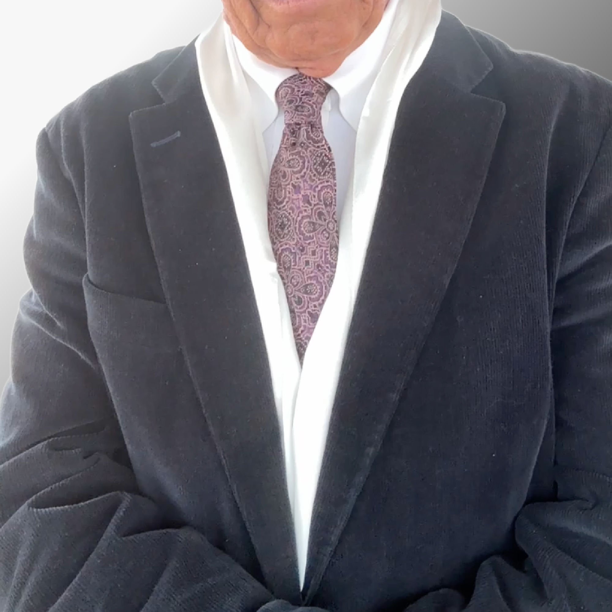 Square Blazer White Tie Buttoned F.jpg