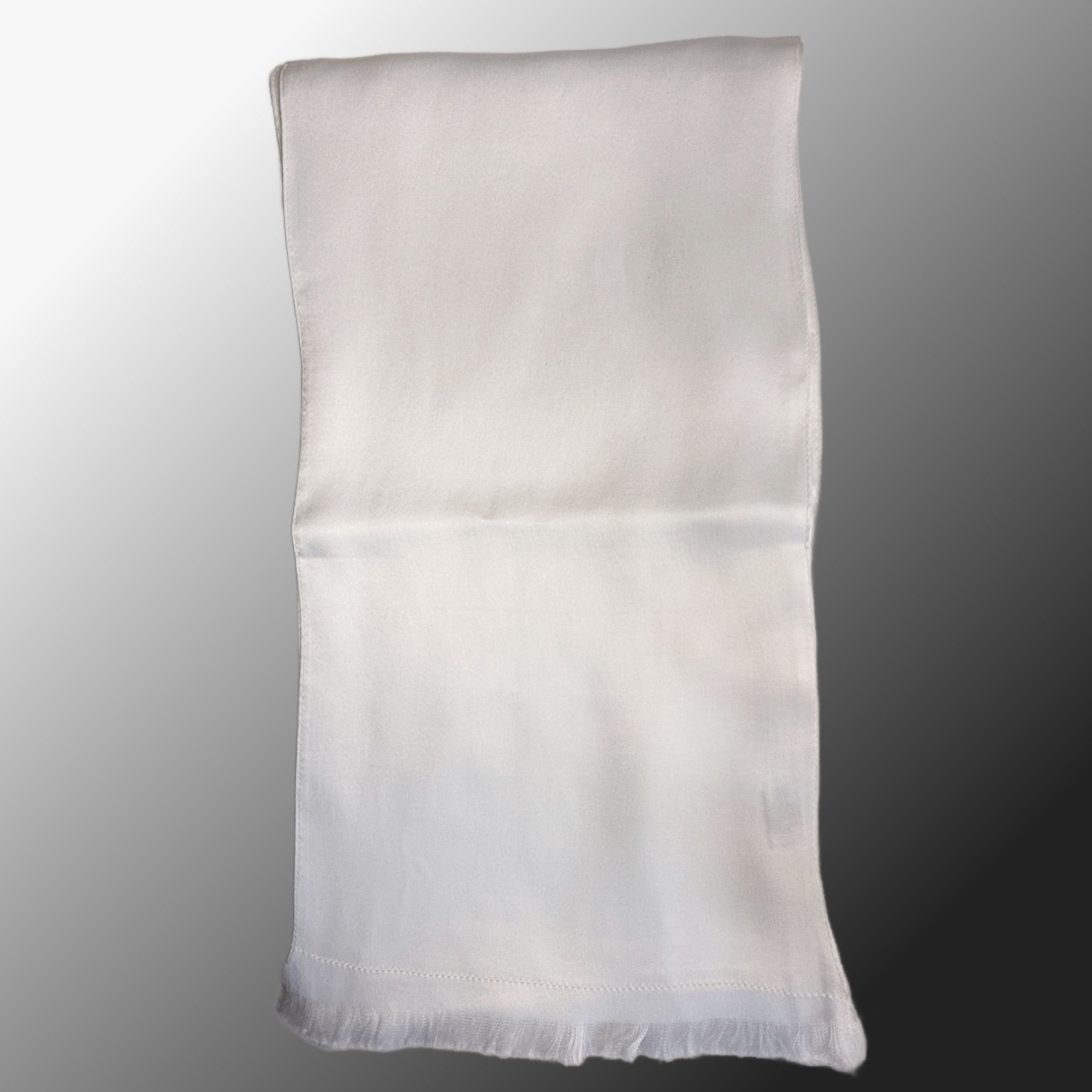 Zenecist White Silk Scarf.jpg