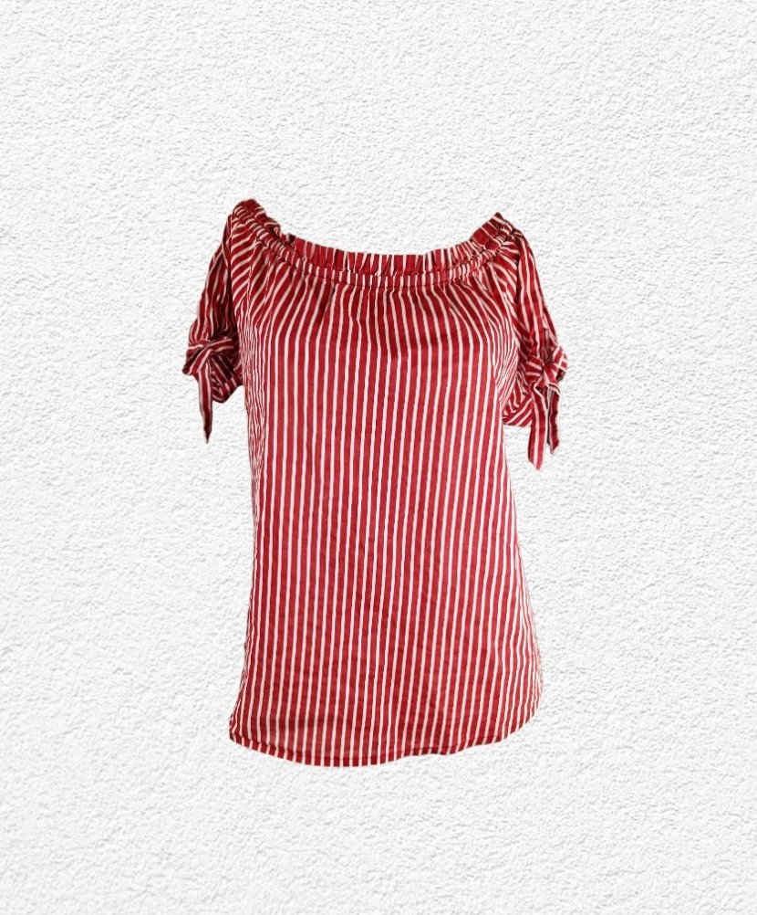 17 & Co Off Shoulder Bluse Gr. S