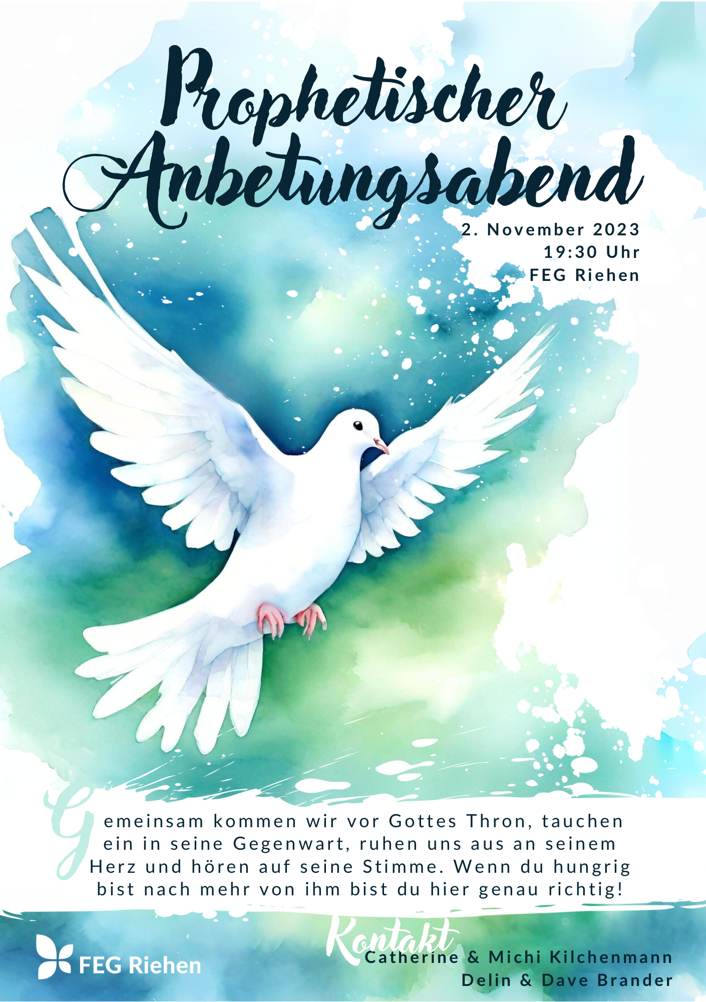Prophetischer Anbetungsabend FEG Riehen 2023