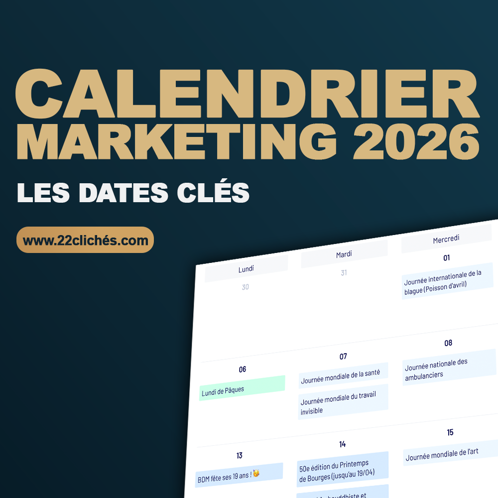 Calendrier marketing 2026 : les dates clés