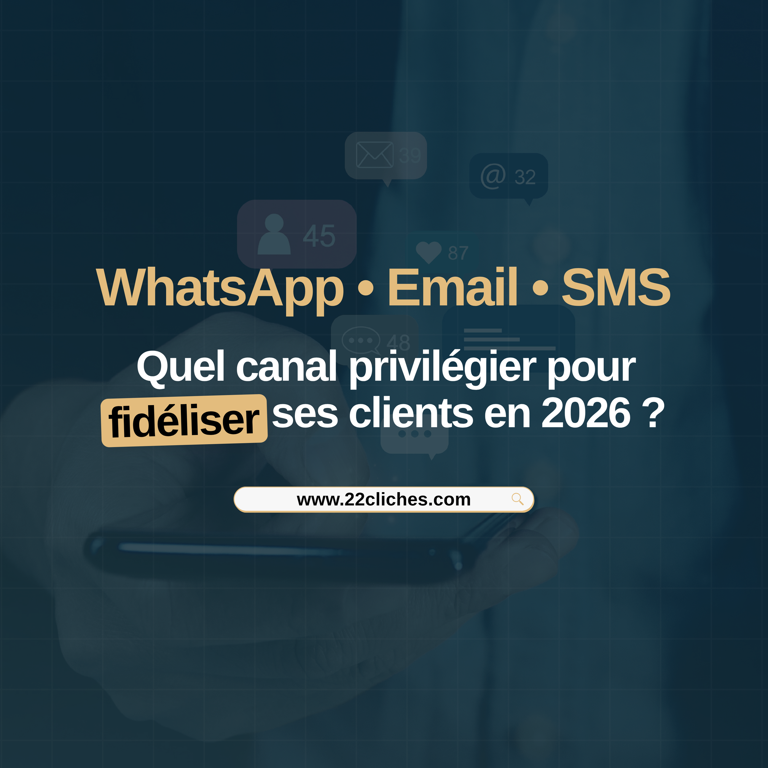 Email, SMS, WhatsApp : quel canal choisir pour fidéliser vos clients en 2026 ?