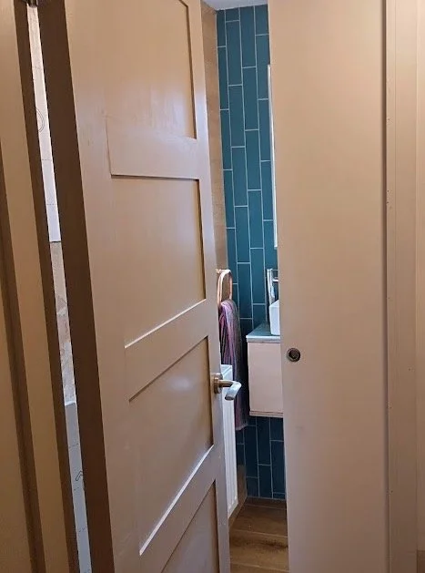 Last year you may remember we shared photos from James at Blue Sky Property Services - https://www.blueskypropertyservices.co.uk/ - who won a Rocket Door Frames pocket door system as part of the 'Free for all' competition run in Professional Builder 