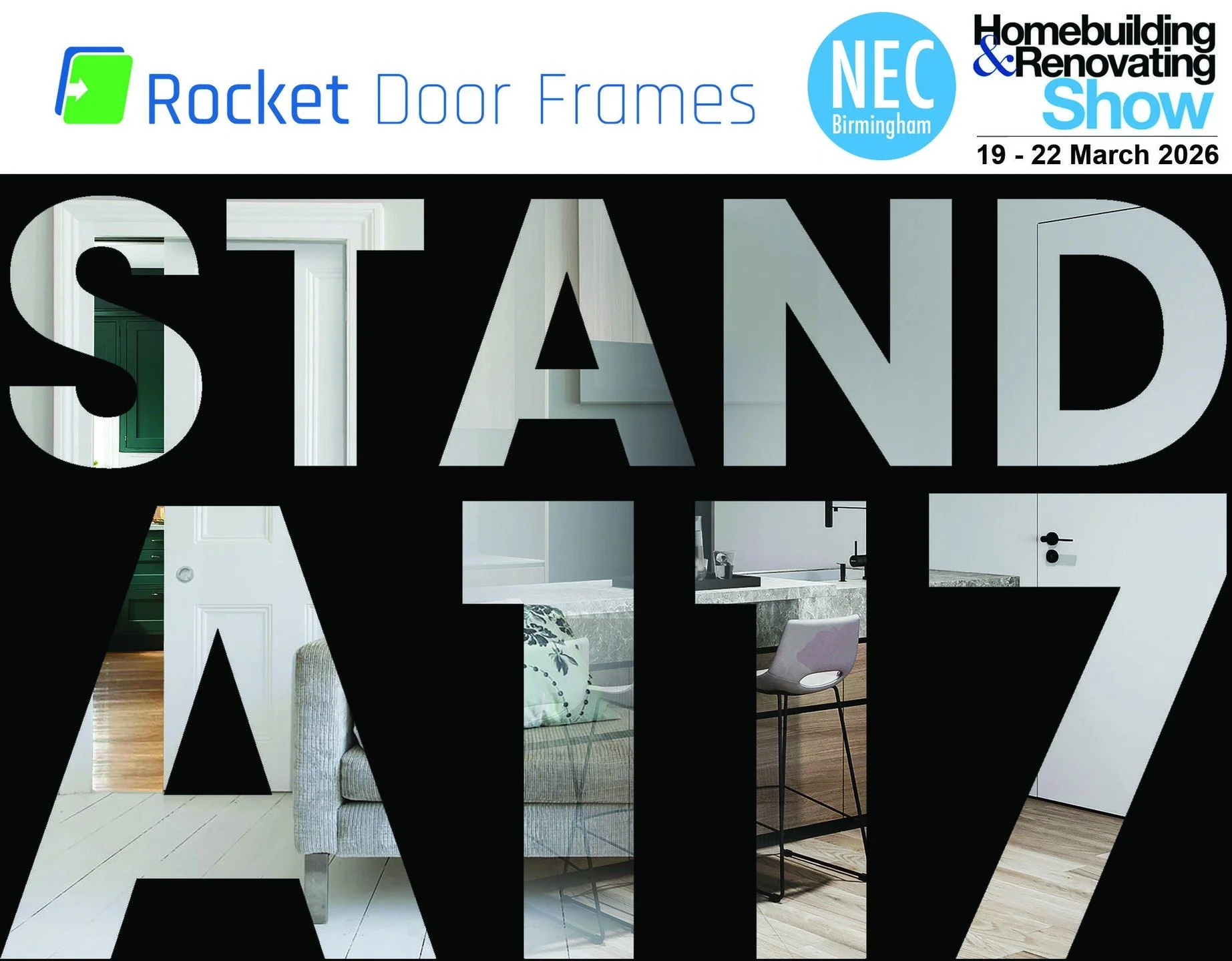 The Homebuilding &amp; Renovating Show at the NEC in Birmingham is only a week away! The team are getting ready to meet attendees at the event which runs from Thursday 19th to Sunday 22nd March. We are on stand A117.

It&rsquo;s not too late to secur