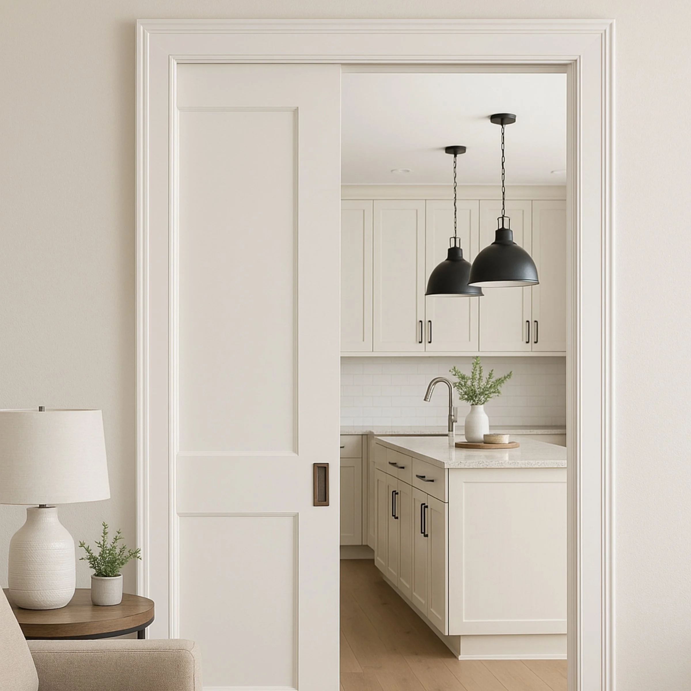 90mm Pocket Door Frame