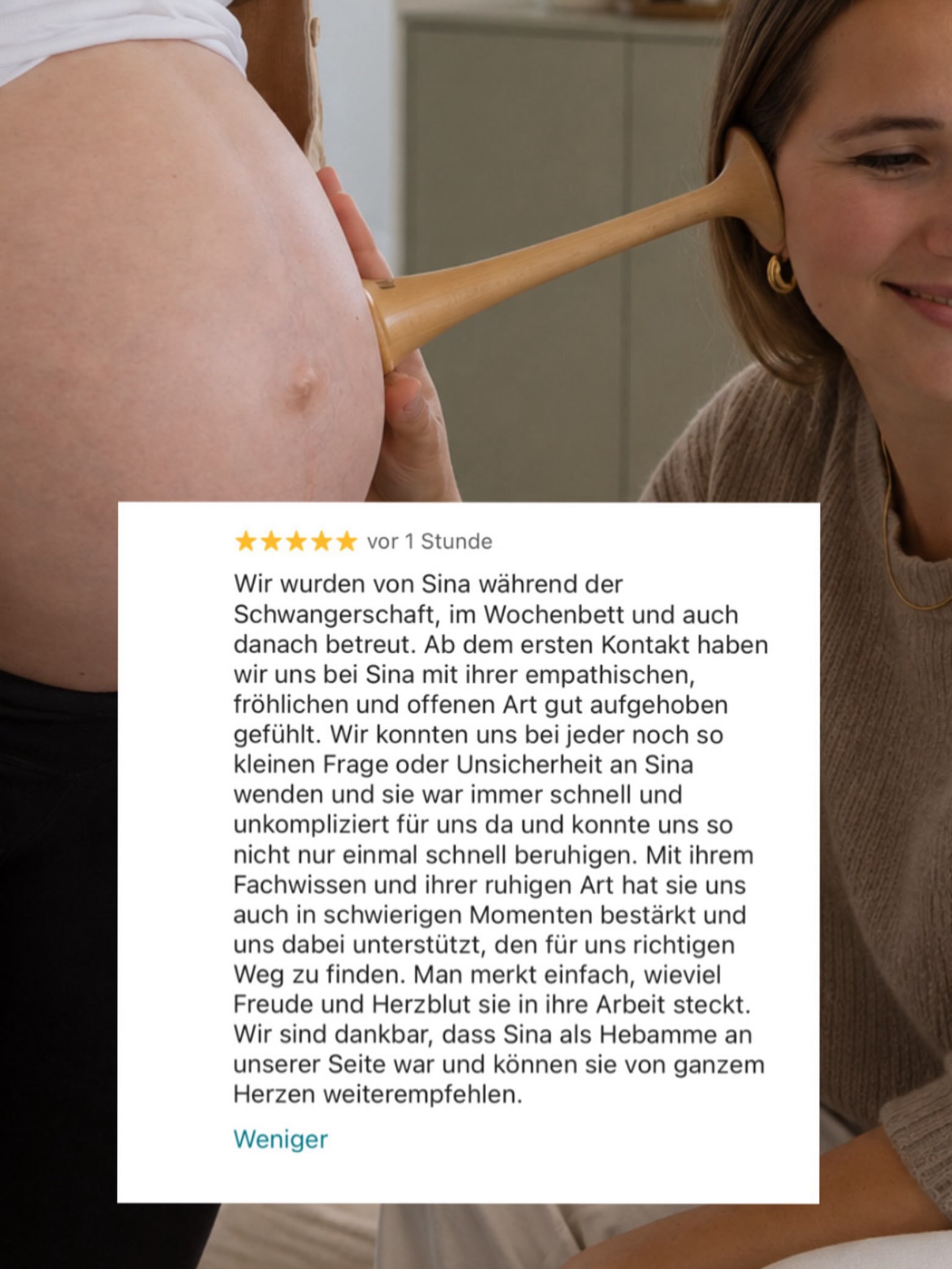 Solche Worte ber&uuml;hren mich jedes Mal aufs Neue. 🤍
Es ist f&uuml;r mich so viel mehr als &bdquo;nur&ldquo; ein Beruf, Familien w&auml;hrend der Schwangerschaft, im Wochenbett und in dieser ganz besonderen ersten Zeit begleiten zu d&uuml;rfen.

U