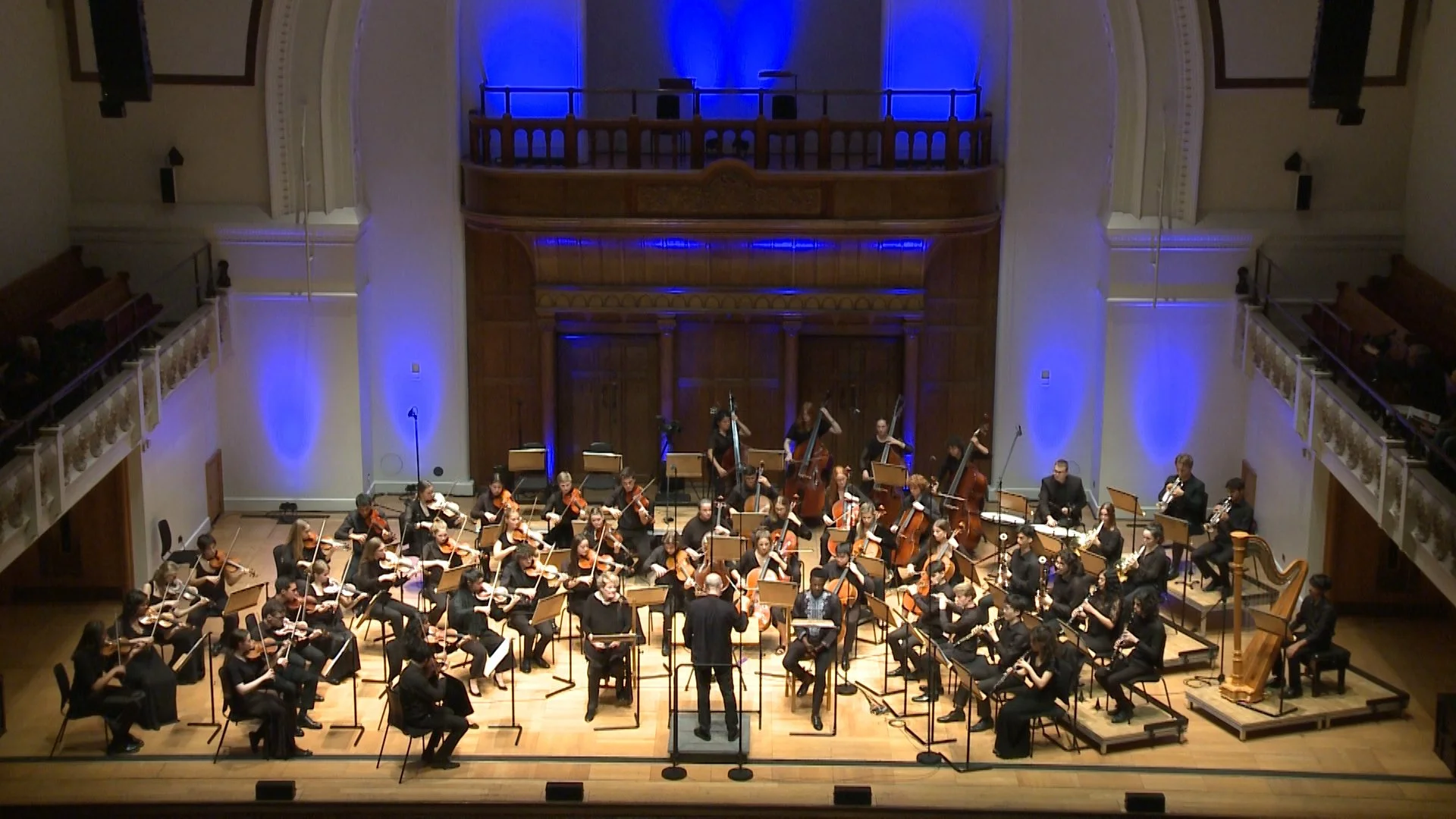 Photo of an orchestra