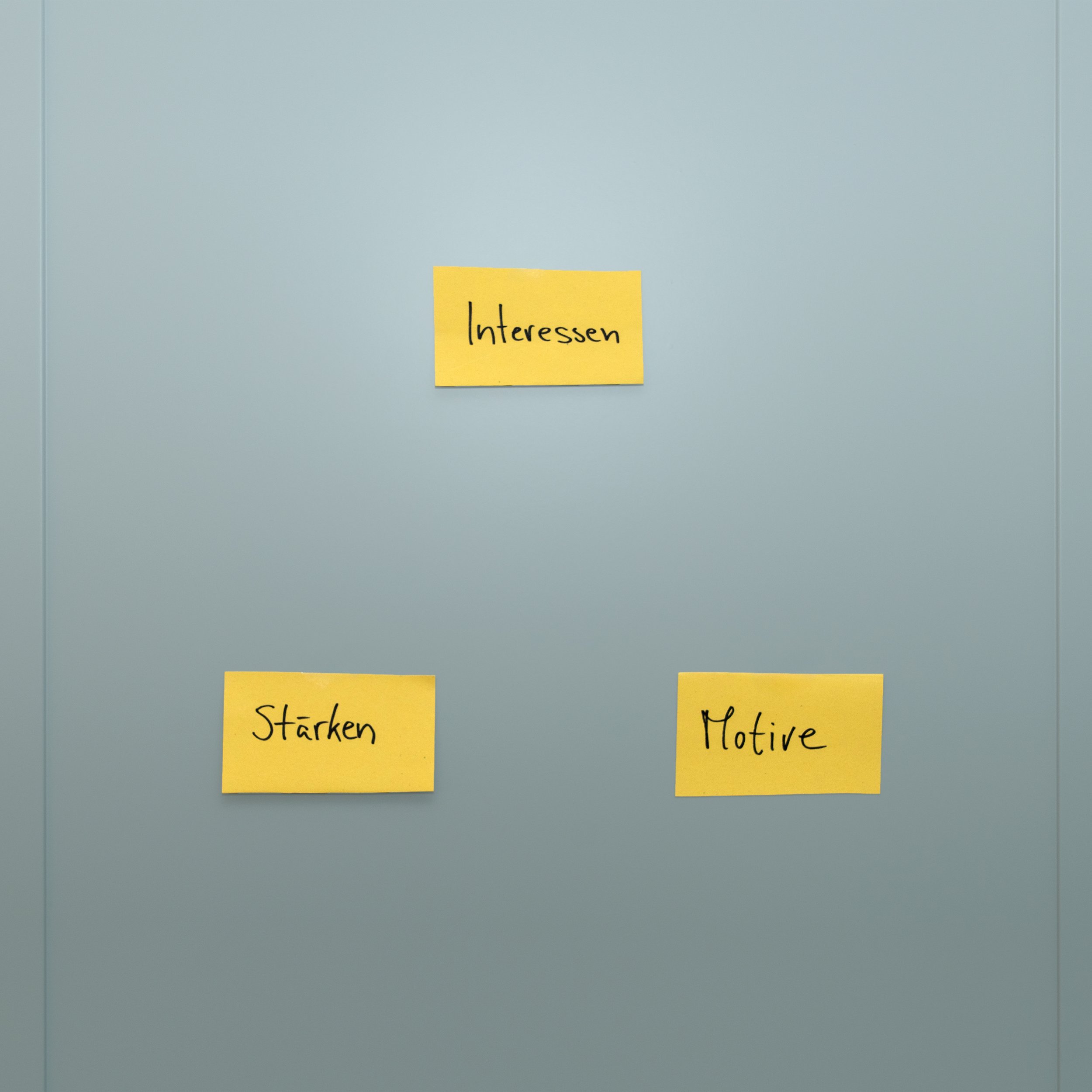 Interessen, Motive, Stärken