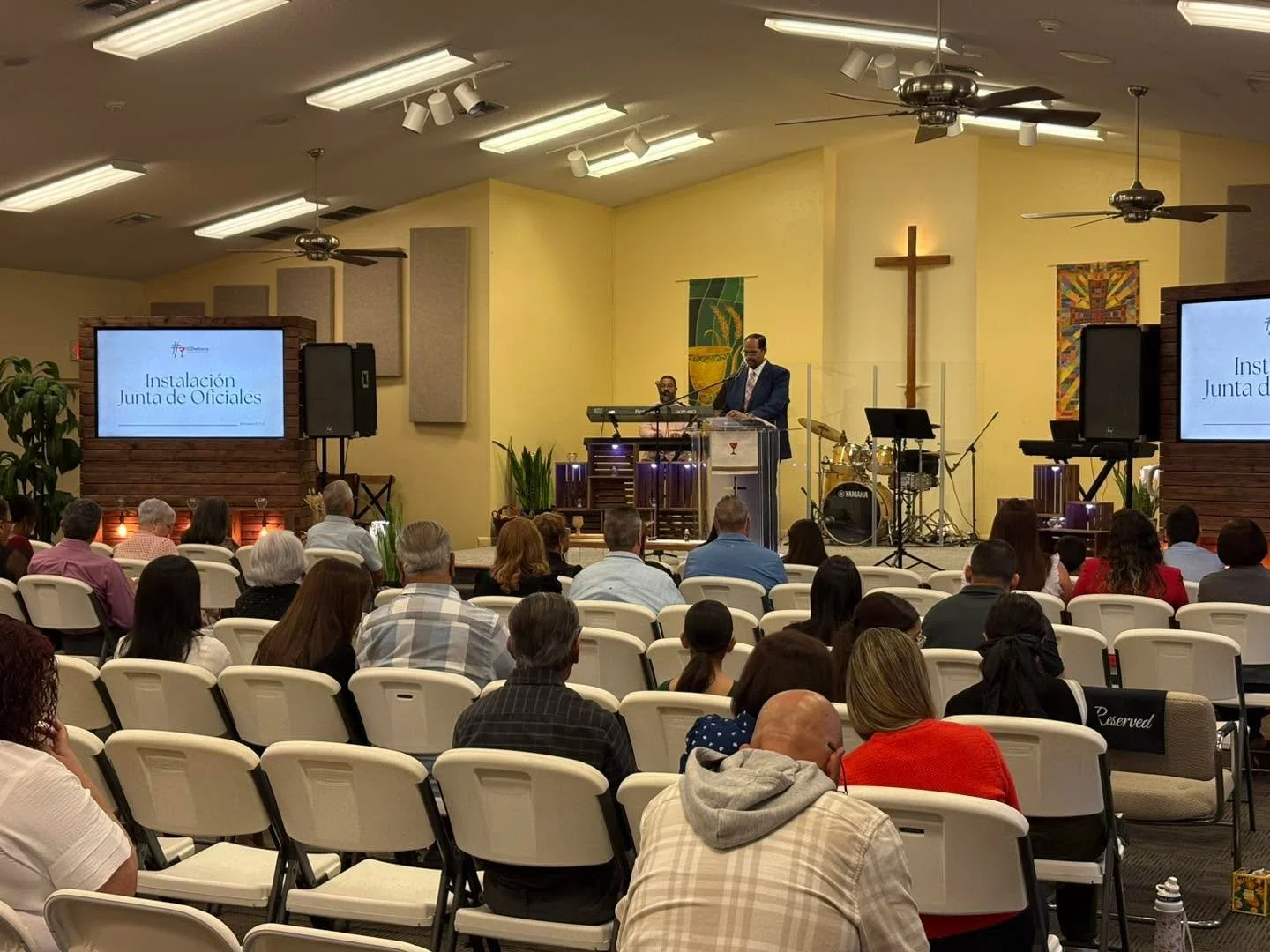 📸 Aqu&iacute;. Hoy. Juntos.

Hoy, como iglesia, vivimos un culto que nos record&oacute; que Dios habita en el presente, camina con su pueblo y nos llama a una fe activa, visible y comprometida con nuestras comunidades.

Bajo el lema &ldquo;Aqu&iacut