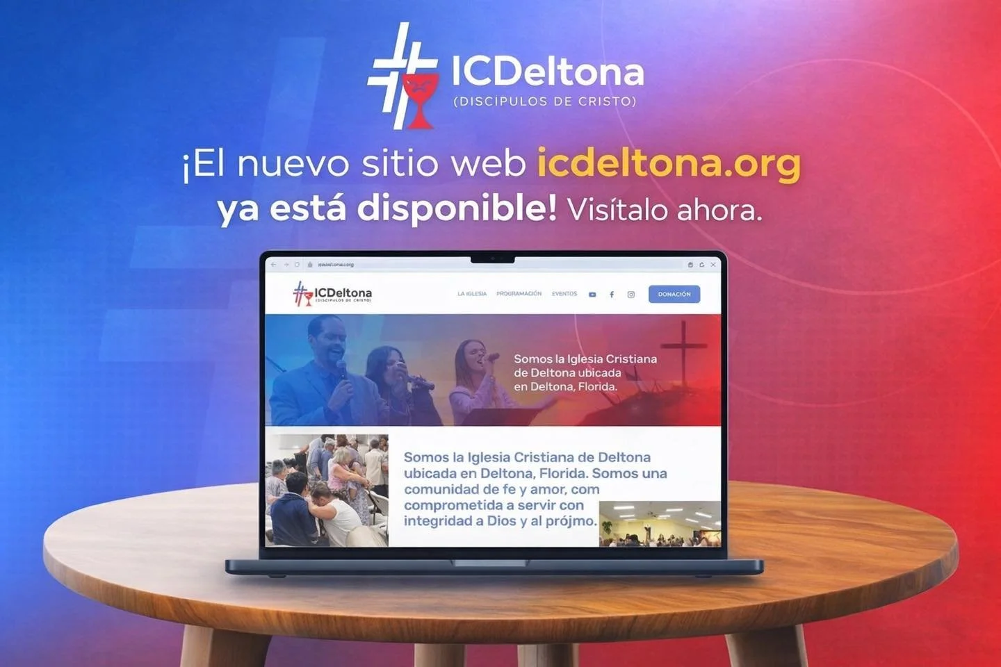 ✨ &iexcl;Nuestro nuevo sitio web ya est&aacute; disponible!

Vis&iacute;talo y comp&aacute;rtelo para que m&aacute;s personas conozcan nuestra iglesia y la Programaci&oacute;n Especial de Semana Santa. 

&iexcl;Te esperamos! 🙏🏻🙌🏻

🔗 https://www.