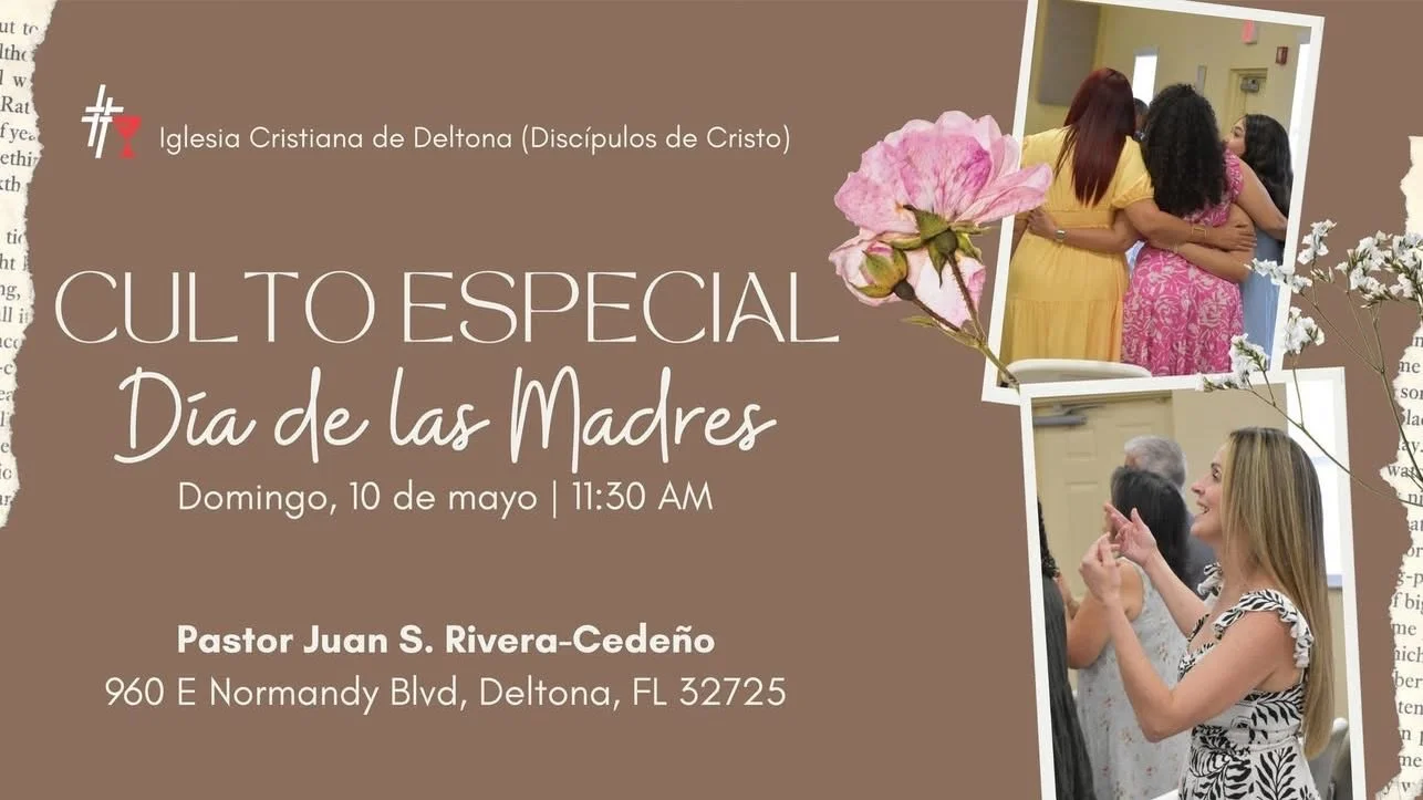 🌸 Este domingo celebramos el amor, la entrega y la bendici&oacute;n de cada madre.

Te invitamos a nuestro Culto Especial del D&iacute;a de las Madres, un tiempo especial para honrar a esas mujeres que Dios ha usado con tanto amor y sabidur&iacute;a