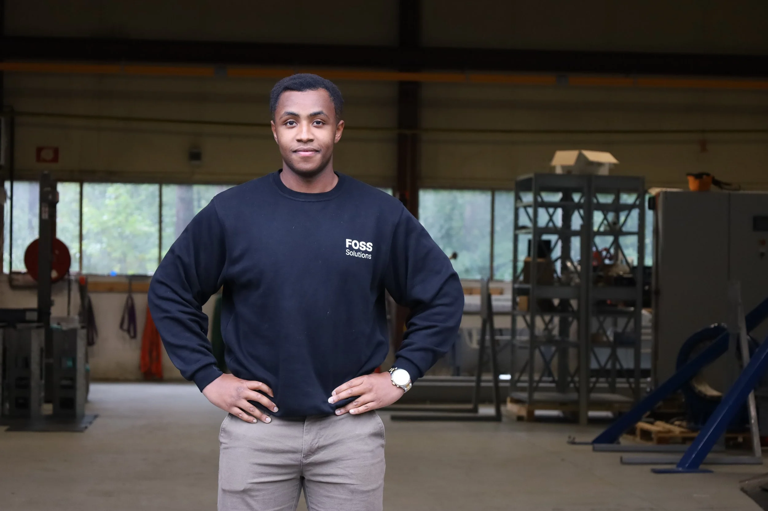 Ny medarbeider i Foss Solutions: Velkommen til Nicolas!