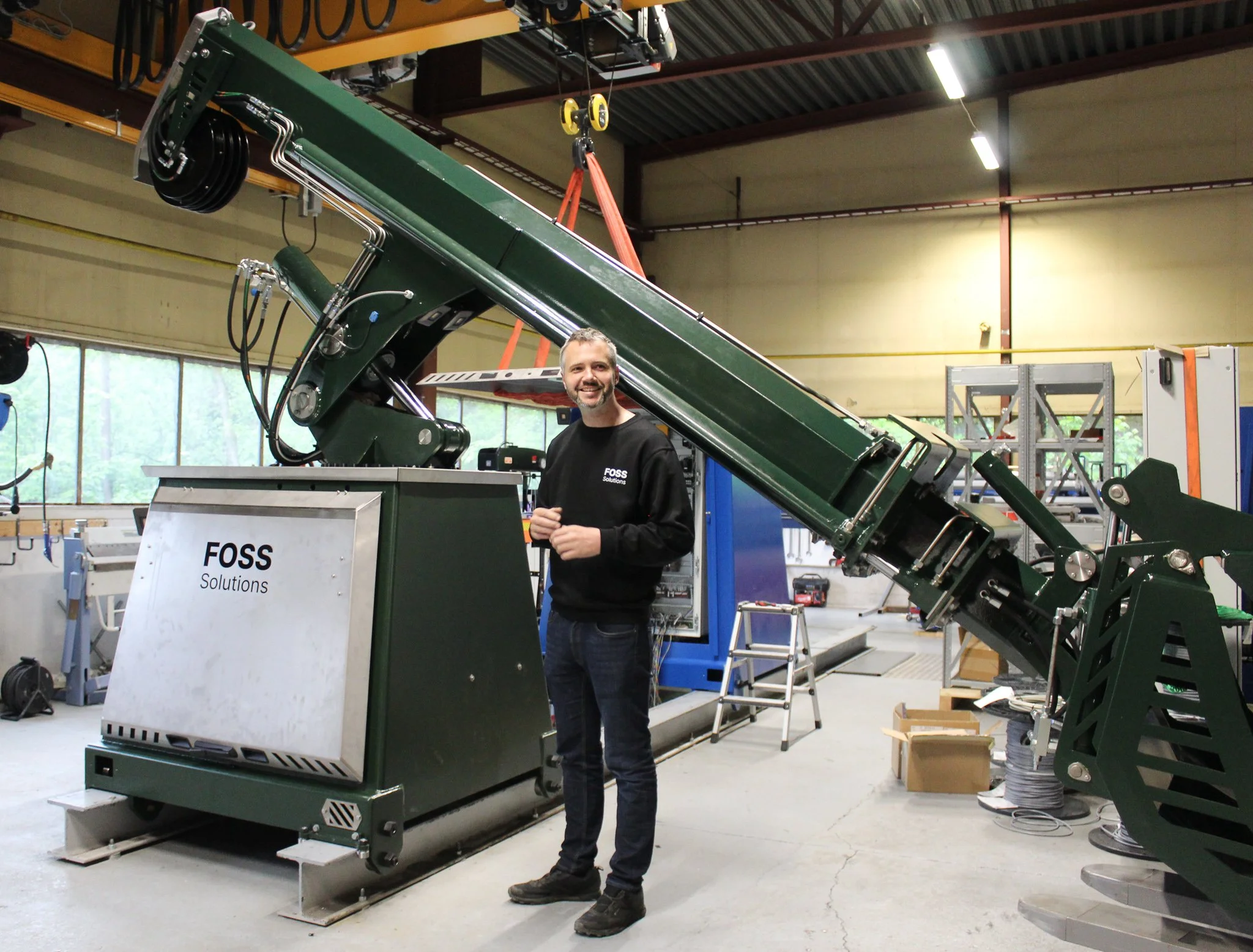 Fra spesialbestilling til nytt produkt: Nå lanserer Foss Solutions GEH 500
