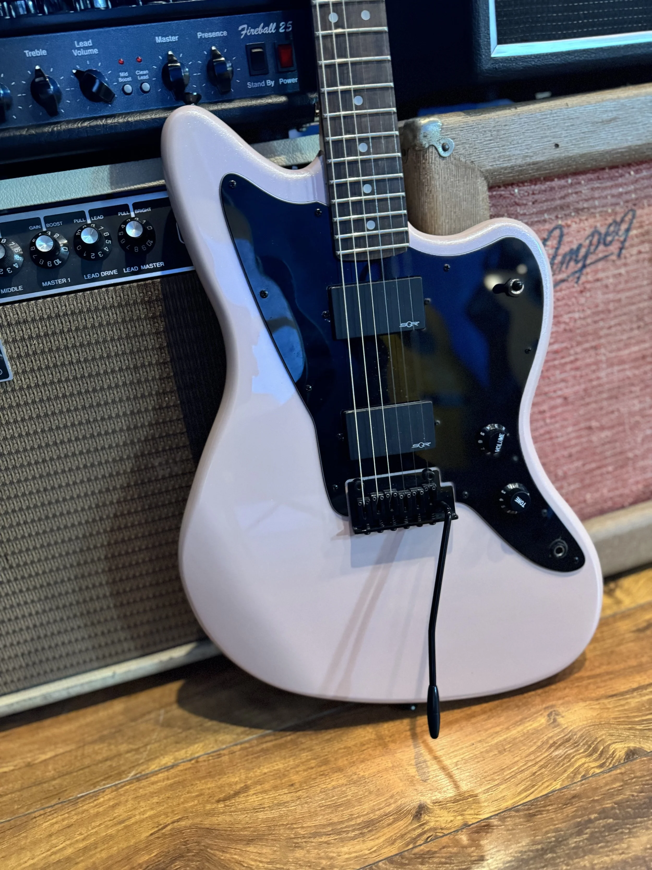 Squier Contemporary Active Jazzmaster Shell Pink Pearl