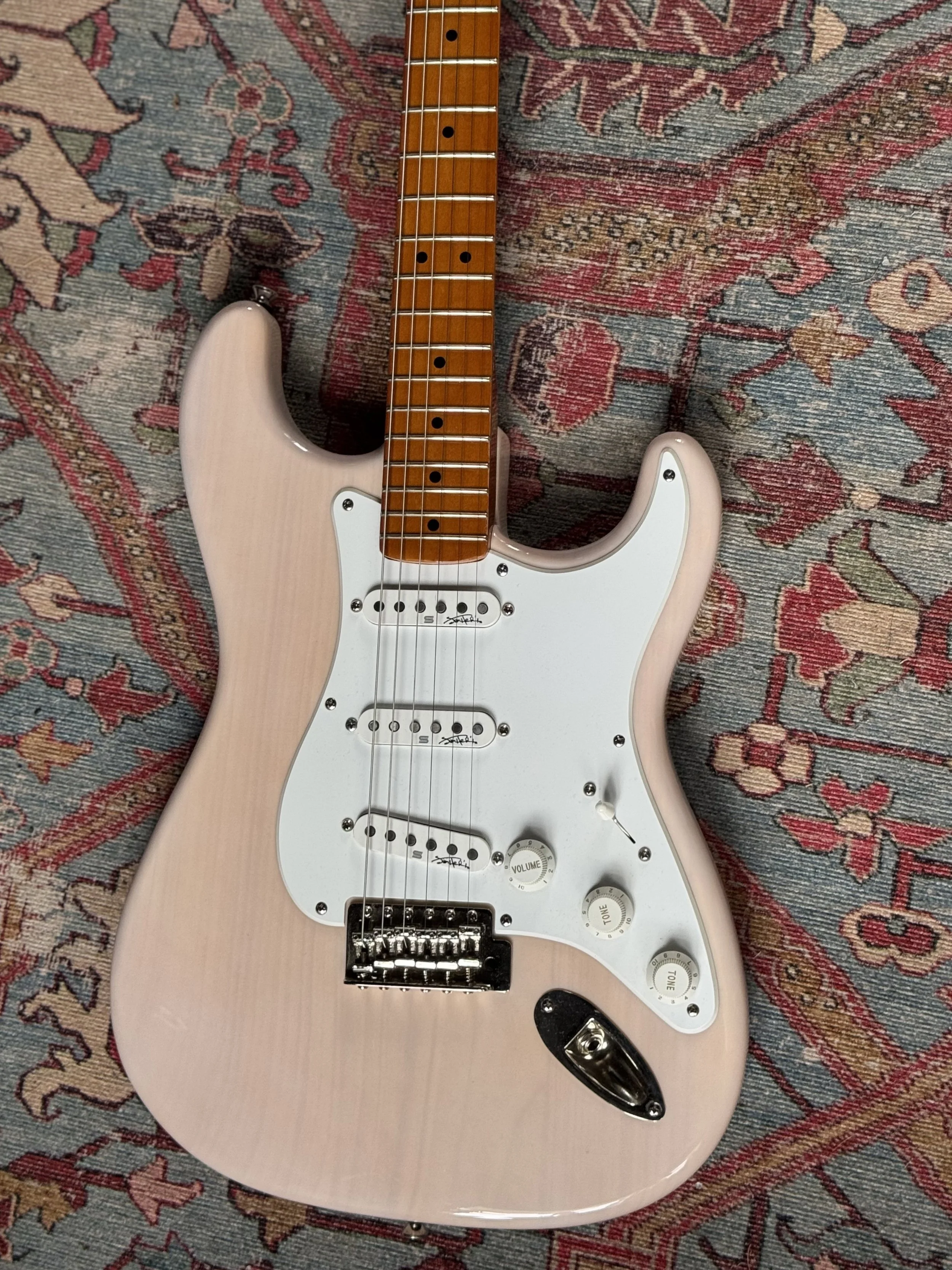 Squier Classic Vibe '50s Stratocaster White Blonde, Seymour Duncan Hendrix Pickup Set