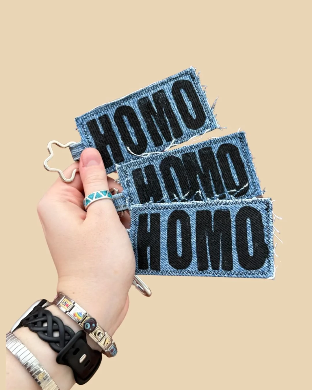 “HOMO” Keychain