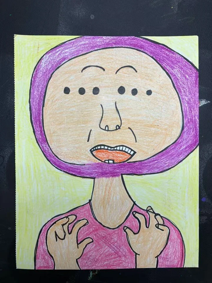 *sound on*
Mrs Six Eyes album art&mdash;
Slide 1 - Amy E (Mrs Six Eyes herself)
Slide 2 - Amy S version

#mrssixeyes #albumart #portrait #drawing #idd #art #electronicmusic