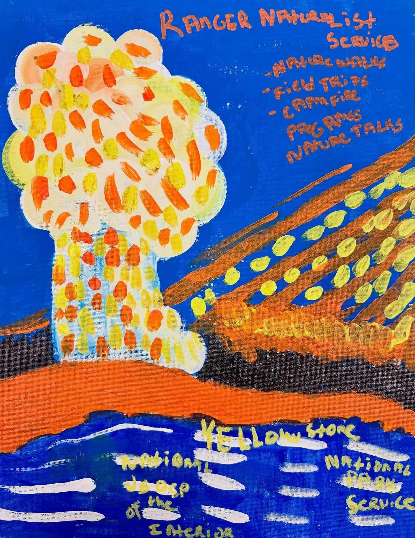 National parks posters by Dawn, Scott, Pam, and Haley!

#acrylic #painting #art #nationalparks #idd #yellowstone #arches #utah #channelislands #channelislandsnationalpark #olympicnationalpark