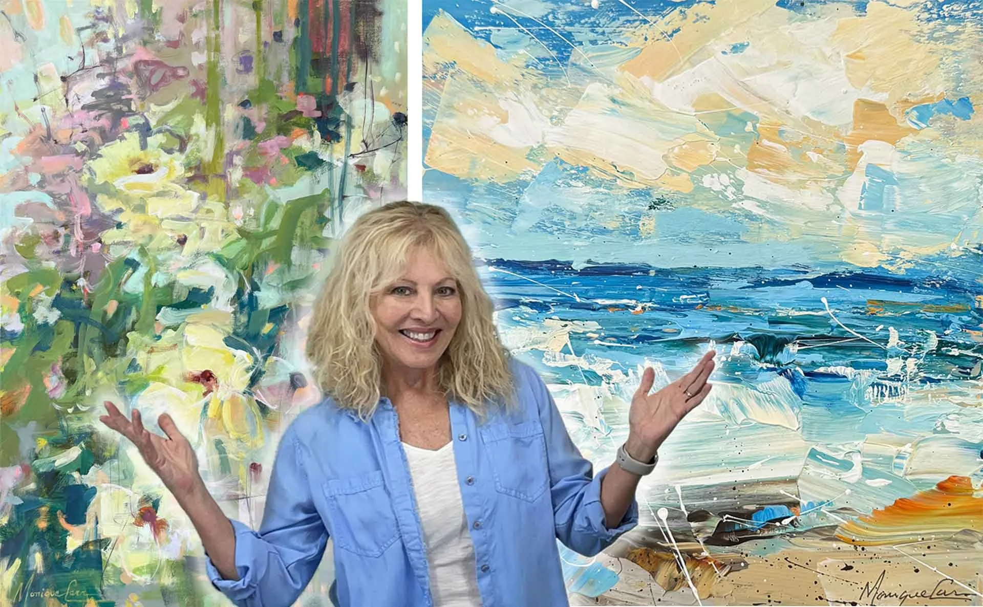 Painting with Freedom & Intuition with Monique Carr