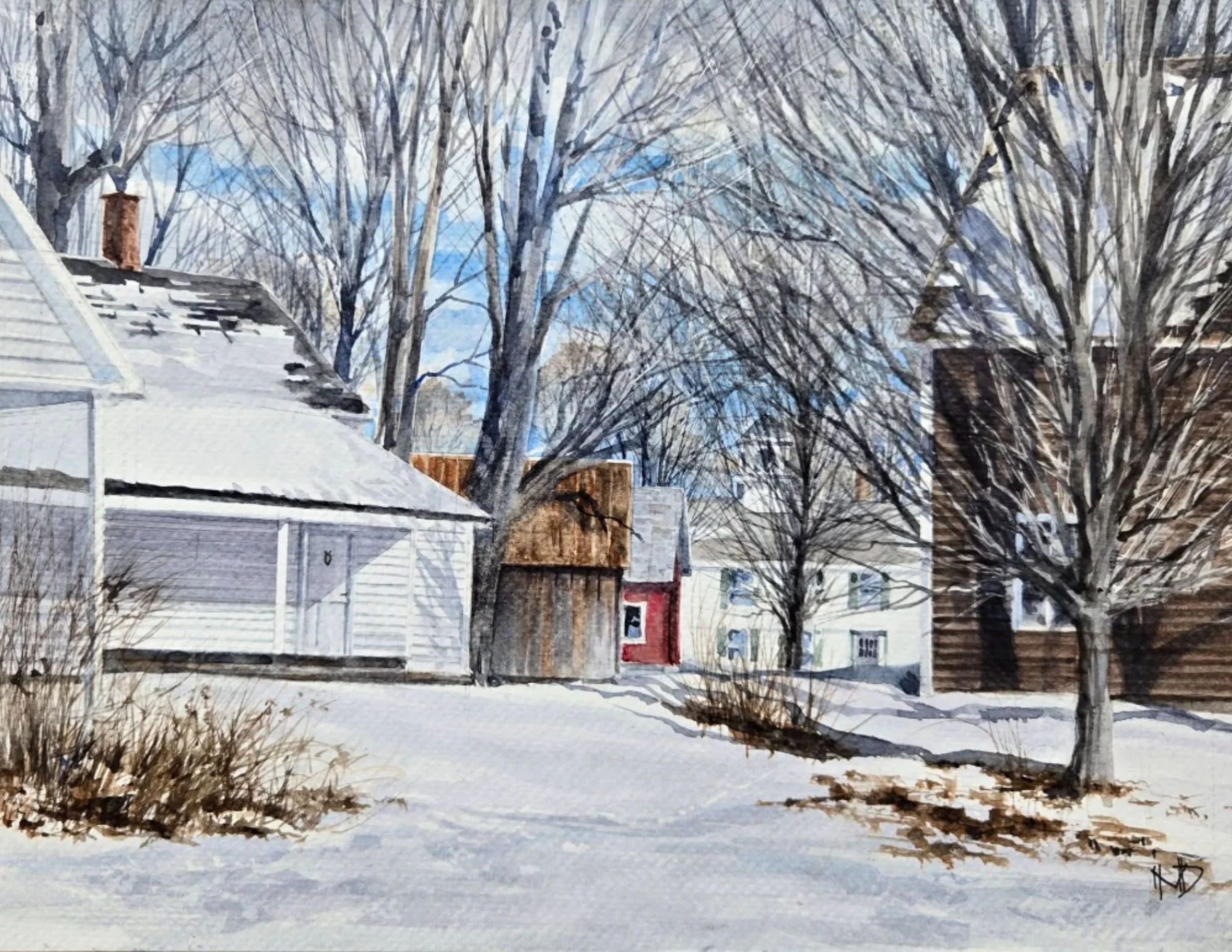 Watercolor Workshop with Michael Degnon