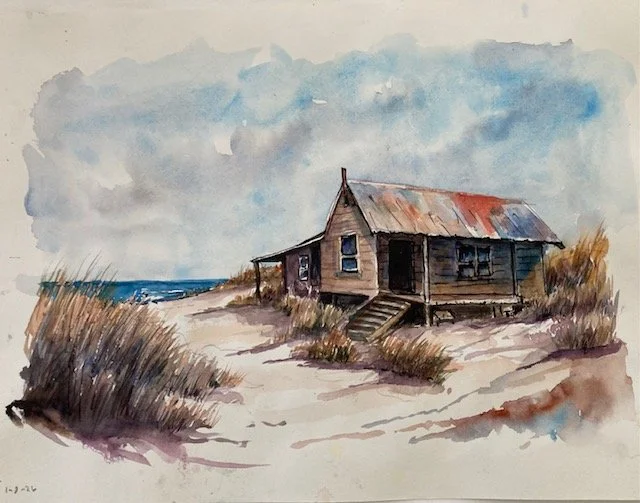 Keith Mills water color class