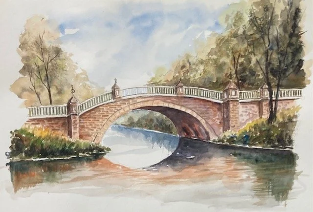 Keith Mills watercolor class