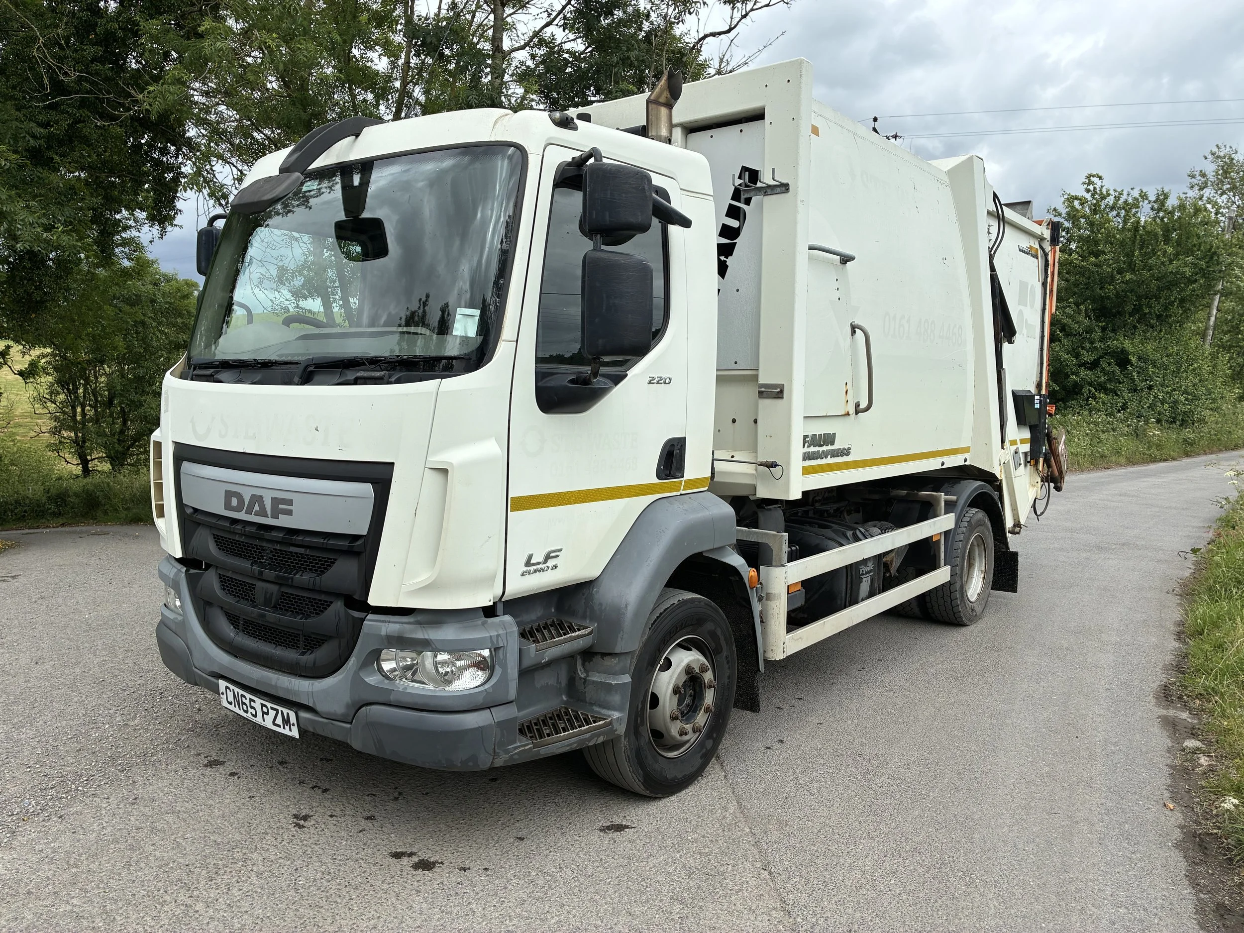 DAF TRUCKS LF 220 EURO 6 16 TONNE BIN LORRY,